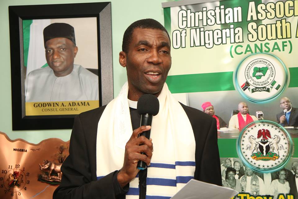 Apostle Chuks Okolo during the moderations